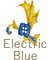 Electric Blue arabesque
